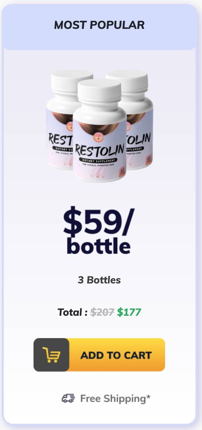 Restolin Buy 3 Bottles