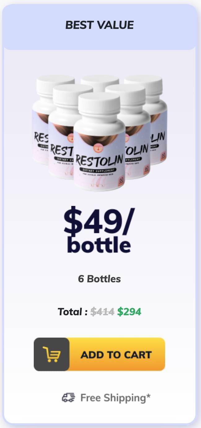 Restolin Buy 6 Bottles
